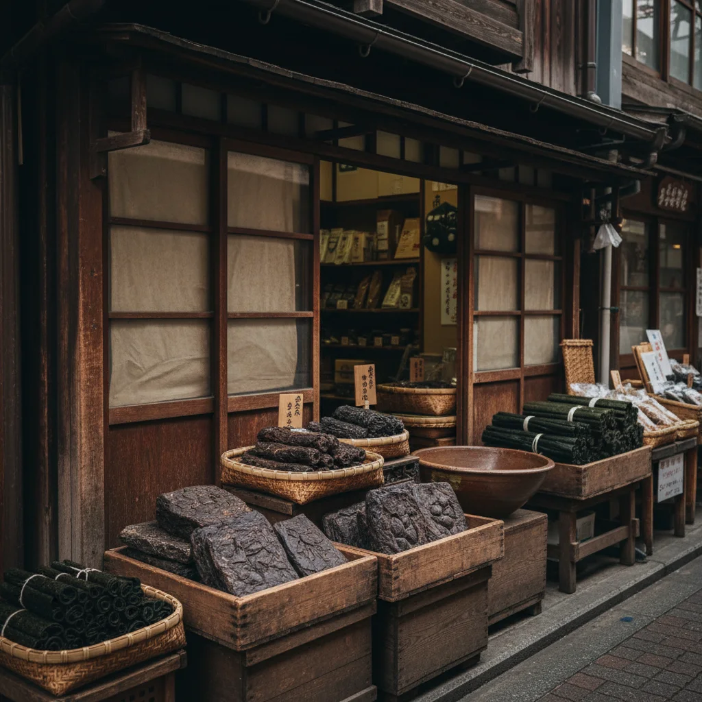 築地場外の店先